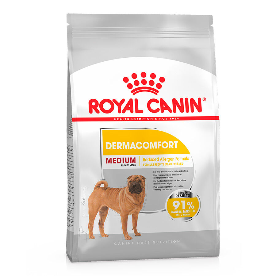 12 kg Royal Canin Medium Dermacomfort ra&ccedil;&atilde;o para c&atilde;es, , large Imagem n&uacute;mero 1