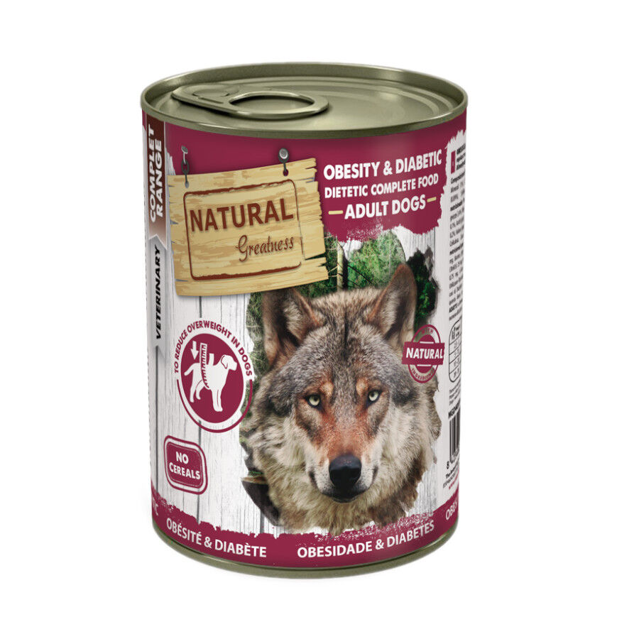 Natural Greatness Obesity & Diabetic Comida H&uacute;mida para c&atilde;es, , large Imagem n&uacute;mero 1