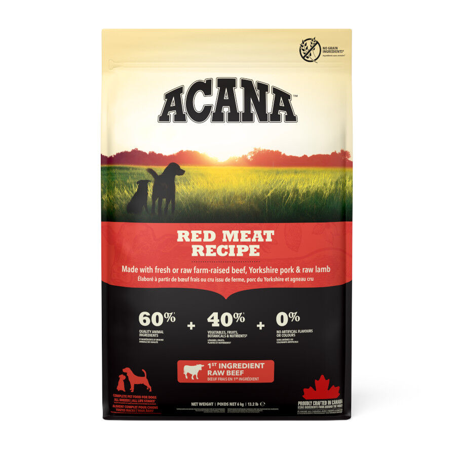 6 kg Acana Red Meat ra&ccedil;&atilde;o para c&atilde;es, , large Imagem n&uacute;mero 1