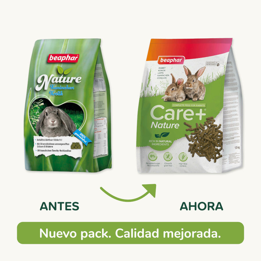 Beaphar Care+ Nature ra&ccedil;&atilde;o para coelhos, , large Imagem n&uacute;mero 4