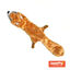 Tootoy! Comfort Skinny Squirrel Cuddler peluche com som crocante para cães, , large Indicador imagem número 1