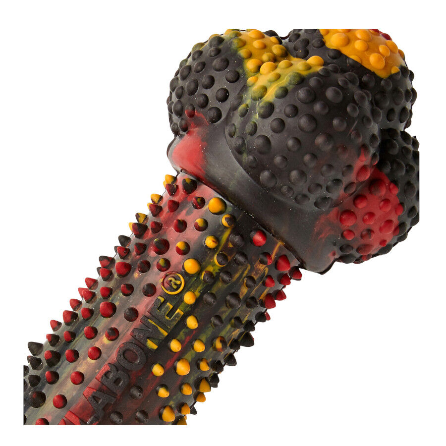 Nylabone Cheeseburger osso Mordedor para c&atilde;es, , large Imagem n&uacute;mero 2