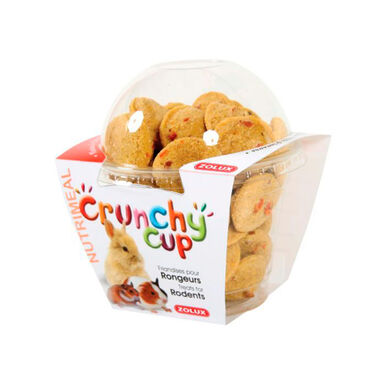 Zolux Crunchy Cup Snacks para roedores