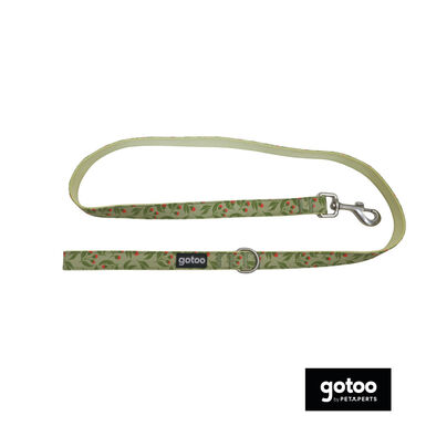 Gotoo Trela estampada floral para cães
