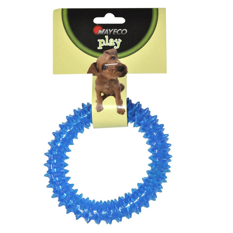 Nayeco Play TPR Spiked Ring brinquedo para c&atilde;es, , large Imagem n&uacute;mero 1