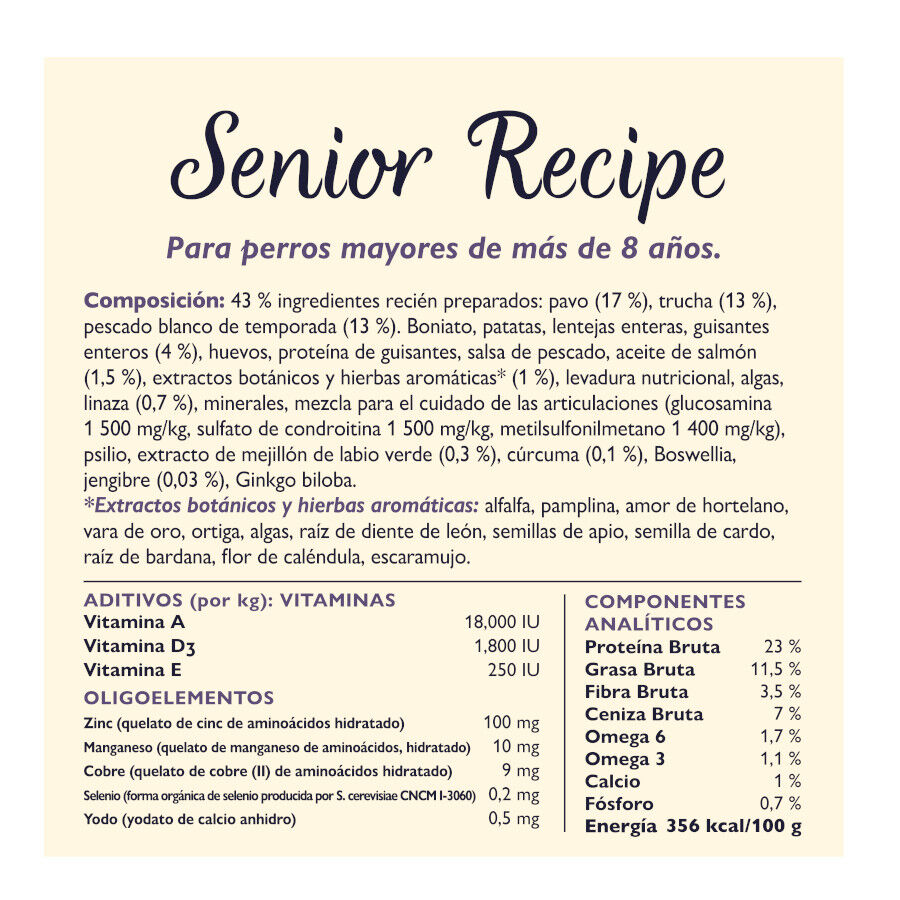 7.5 kg Lily's Kitchen Adult +8 Pure e Truta ra&ccedil;&atilde;o para c&atilde;es, , large Imagem n&uacute;mero 4