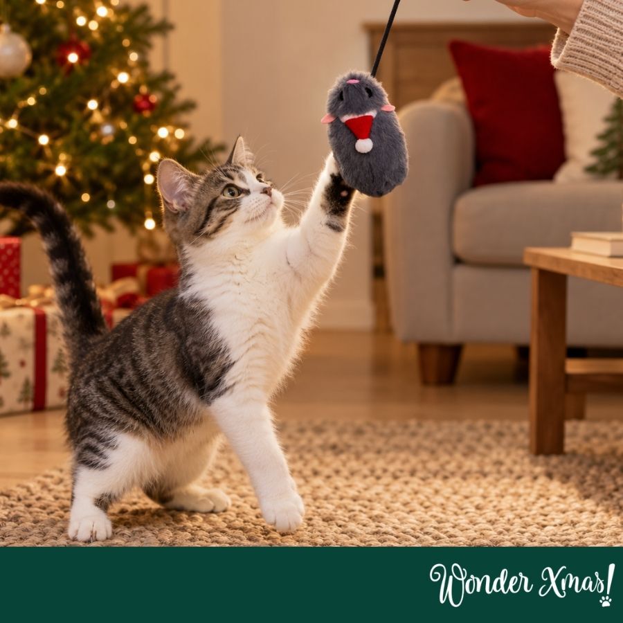 Wonder Christmas Rato Brinquedo para gatos, , large Imagem n&uacute;mero 2
