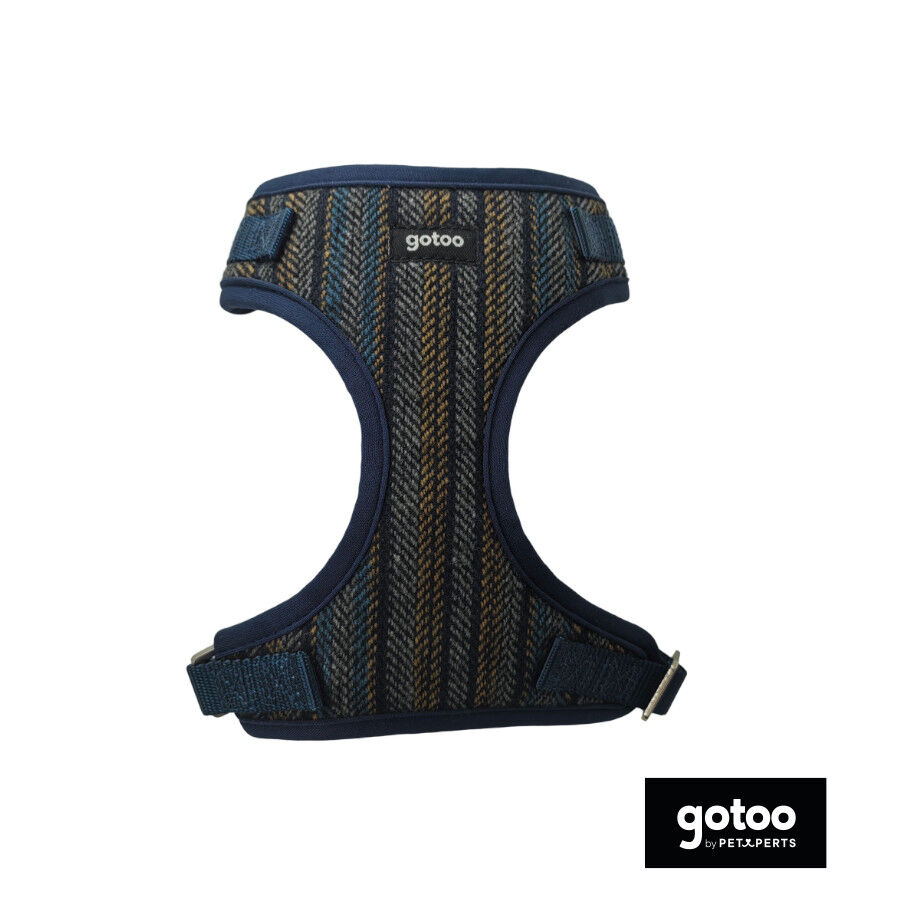 Gotoo Arn&ecirc;s tipo camisola Tweed azul para c&atilde;es, , large Imagem n&uacute;mero 2