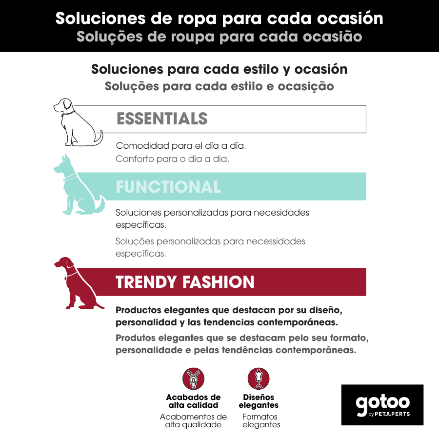 Gotoo Casaco Acolchoado com Mangas para c&atilde;es, , large Imagem n&uacute;mero 12