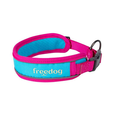 Freedog Cool Pro Tech Coleira Desportiva Fúscia para cães