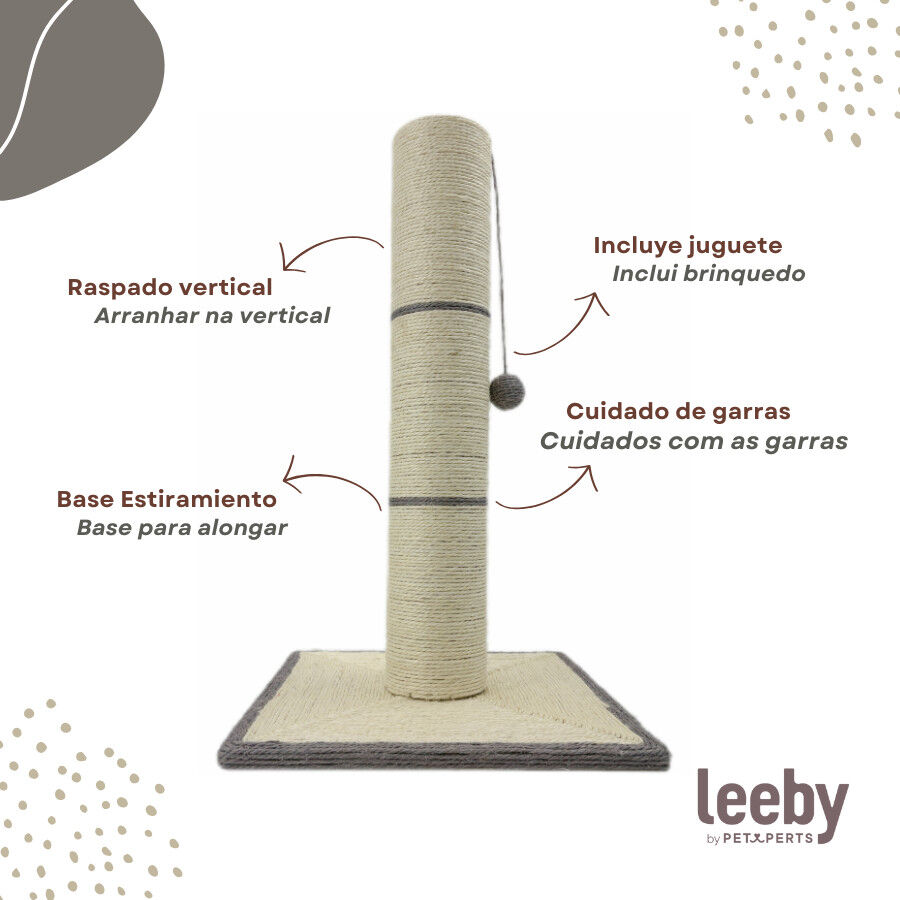 Leeby Isidoro arranhador de sisal para gatos, , large Imagem n&uacute;mero 3