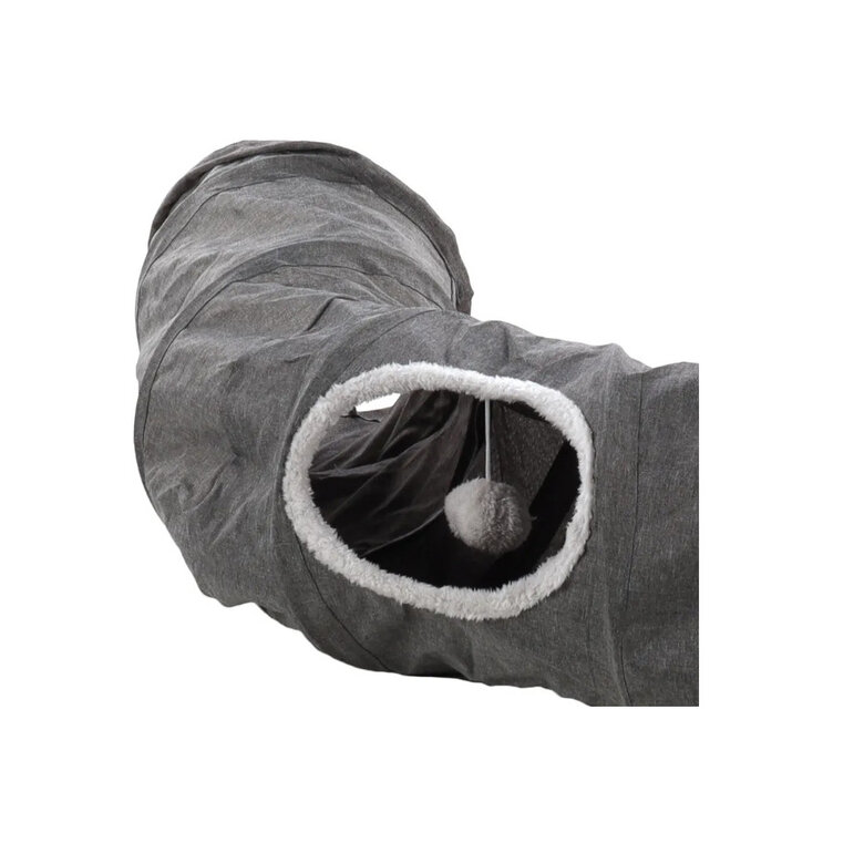 Flamingo Gotar Túnel com Almofada Cinzenta para gatos,  Imagem número 3 Flamingo Gotar Túnel com Almofada Cinzenta para gatos, , large Imagem número 3