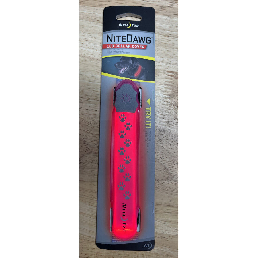 Nite Ize Nite Dawg LED Capa de coleira rosa para c&atilde;es, , large Imagem n&uacute;mero 1