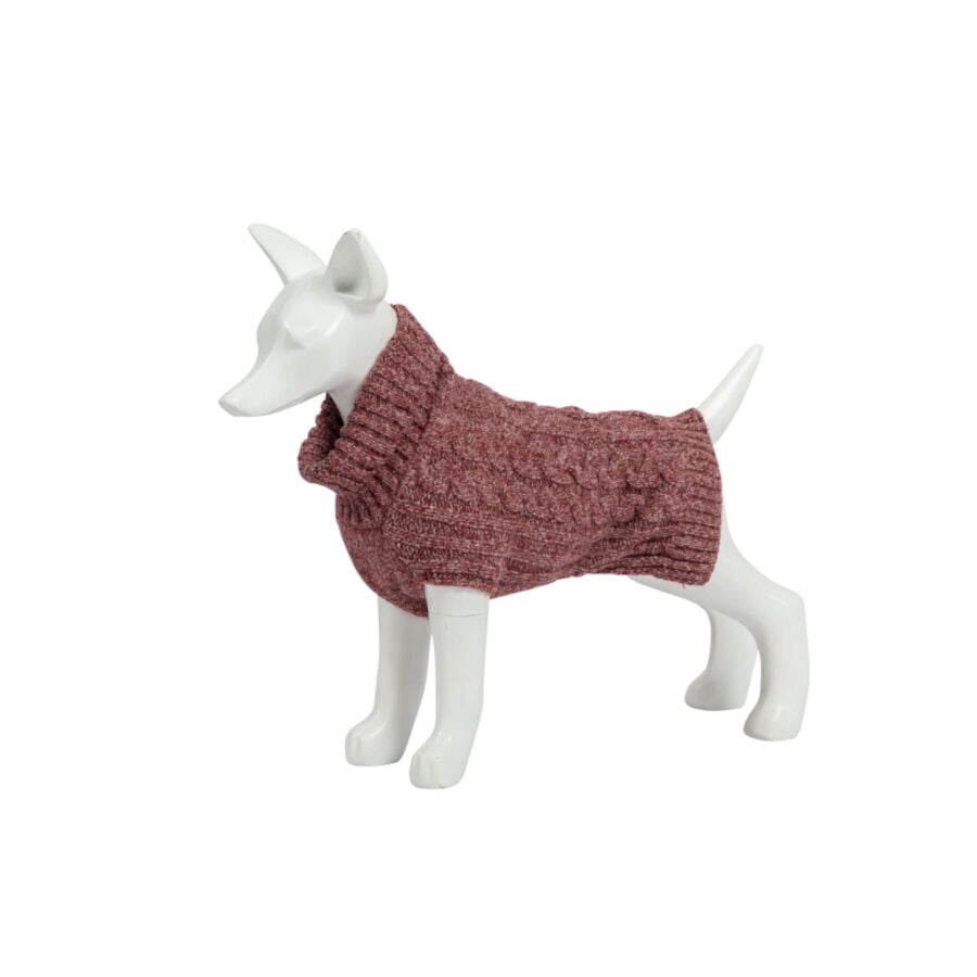 Su&eacute;ter para cachorro Freedog ECO Himalaya vermelho, , large Imagem n&uacute;mero 1