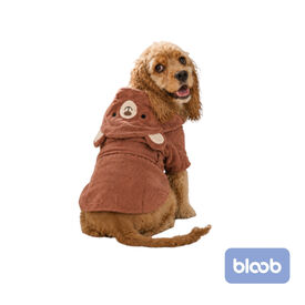 Bloob Teddy Roup&atilde;o de Banho Castanho para c&atilde;es