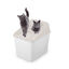 All For Paws No Mess Caixa de Areia Com Tampa para gatos, , large Indicador imagem número 2