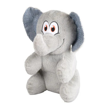 Flamingo Henny Elefante de Peluche Cinza para cães