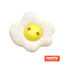 Tootoy! Comfort Fried Egg Cuddler peluche porta-snacks para cães, , large Indicador imagem número 1