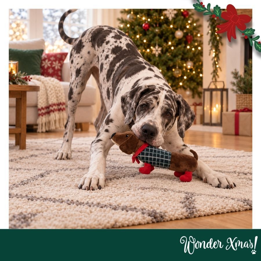 Wonder Christmas C&atilde;o Salsicha XL Peluche para c&atilde;es, , large Imagem n&uacute;mero 2