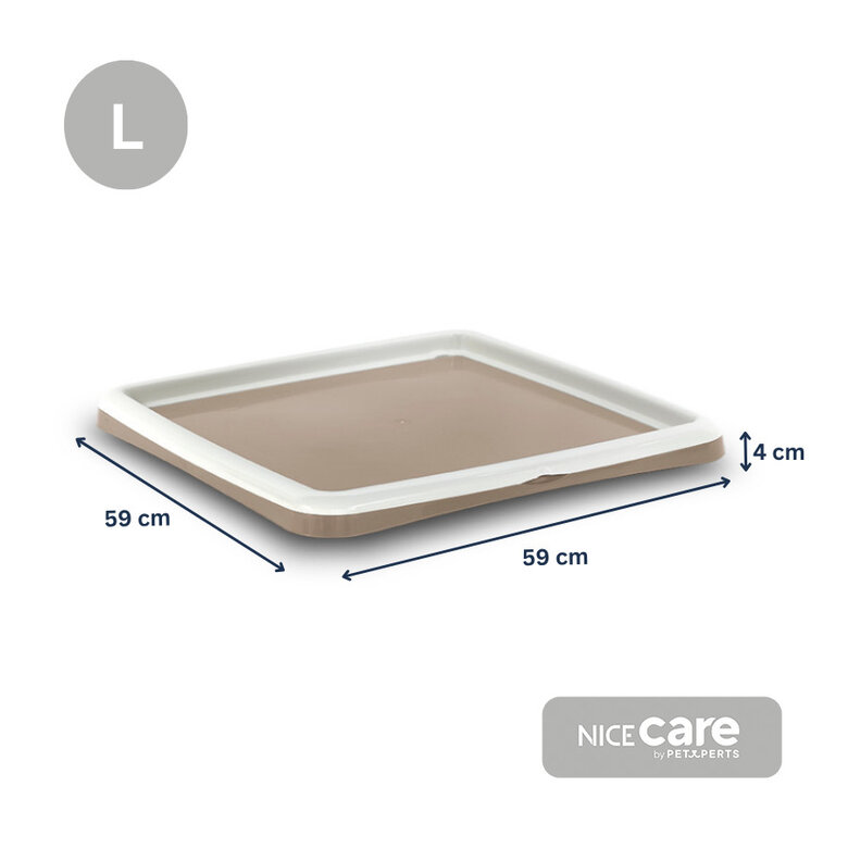 Nice Care Tabuleiro higiénico Gastone Azul para cães,  Imagem número 2 Nice Care Tabuleiro higiénico Gastone Azul para cães, , large Imagem número 2