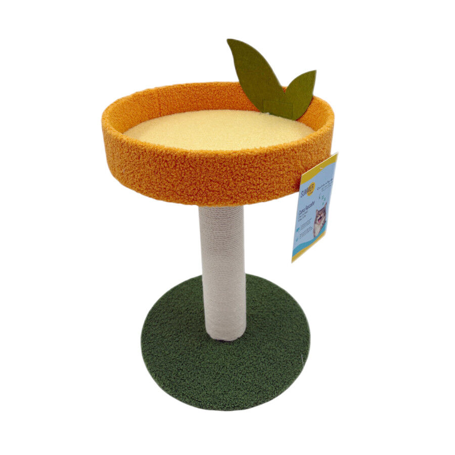 Summer Vibes Orange House Arranhador com Cama para gatos, , large Imagem n&uacute;mero 5