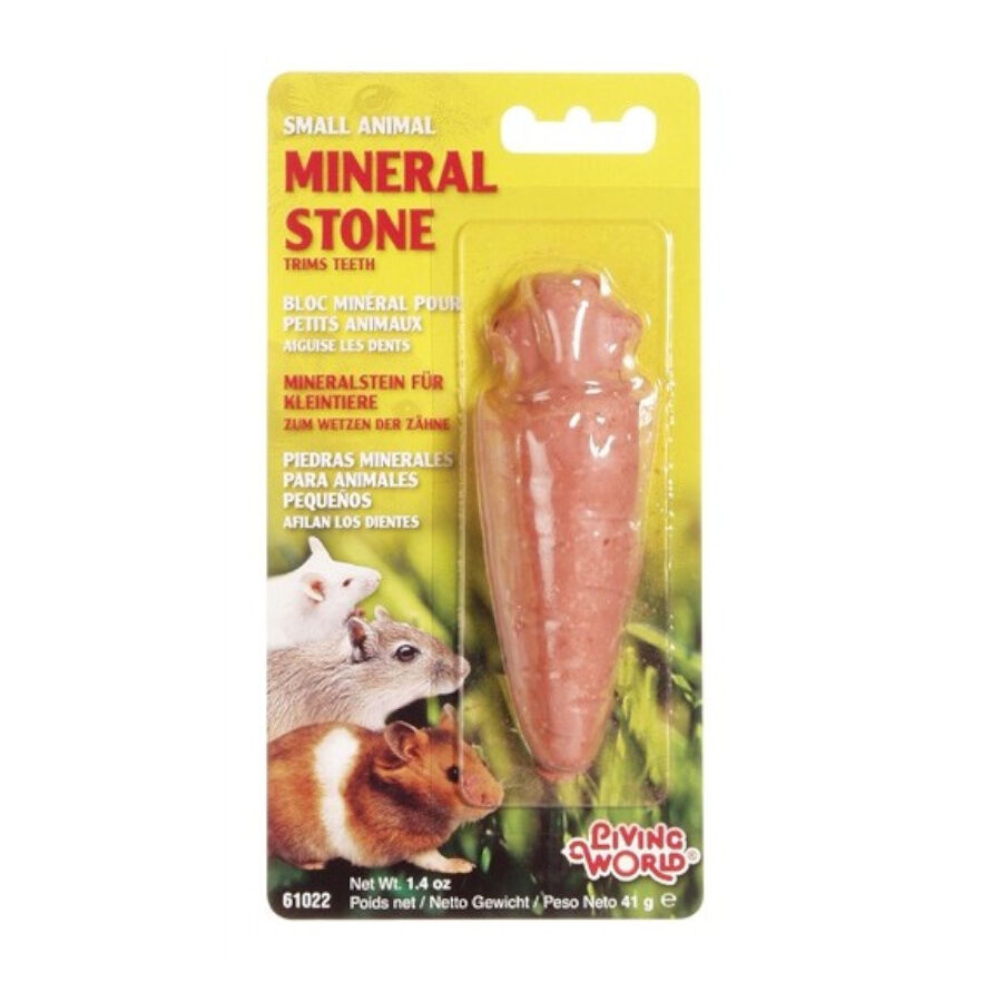 Living World Pedra Mineral em Forma de Cenoura para Afiar os Dentes dos roedores., , large Imagem n&uacute;mero 1