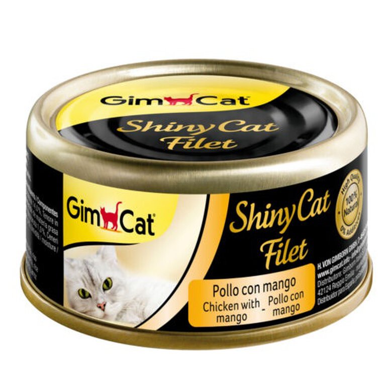 70 g Gimcat Shiny Filet frango com manga lata para gatos,  Imagem número 1 70 g Gimcat Shiny Filet frango com manga lata para gatos, , large Imagem número 1
