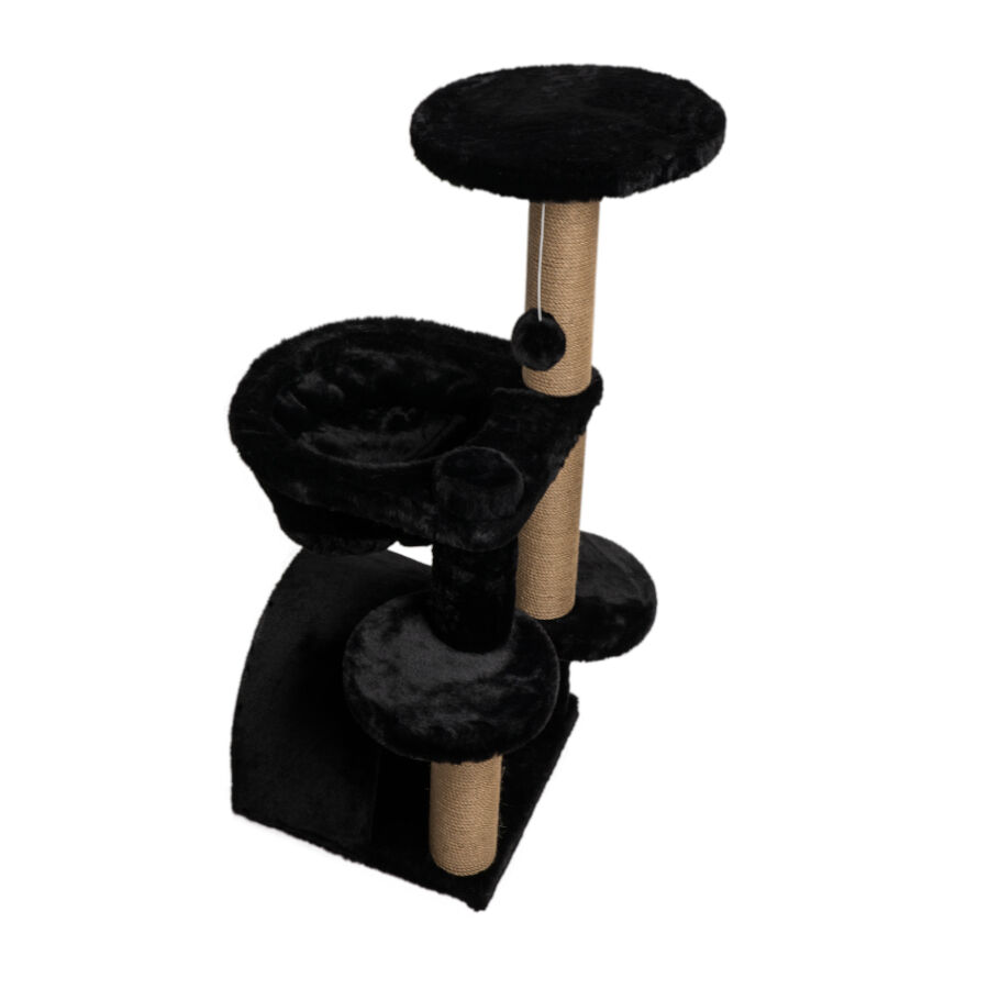 Catshion Amber &Aacute;rvore Arranhador com Gruta Cinzento para gatos, , large Imagem n&uacute;mero 3