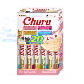 Churu Variedades de Marisco Snack L&iacute;quido para gatos