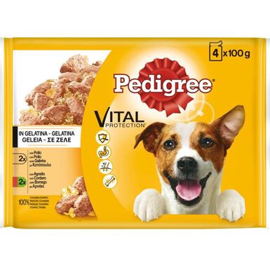Pedigree Frango e Cordeiro Geleia em Saquinho para Cães - Multipack