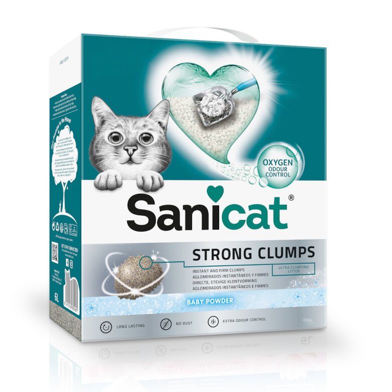 10 L Sanicat Strong Clumps Areia,  Imagem número 1 10 L Sanicat Strong Clumps Areia, , large Imagem número 1