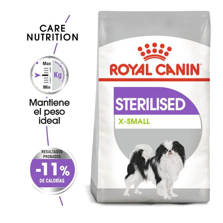 1.5 kg Royal Canin X-Small Sterilised ra&ccedil;&atilde;o para c&atilde;es, , large Imagem n&uacute;mero 1