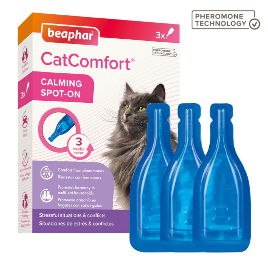Beaphar CatComfort Calming Spot-On Pipetas para gatos, , large Imagem n&uacute;mero 2