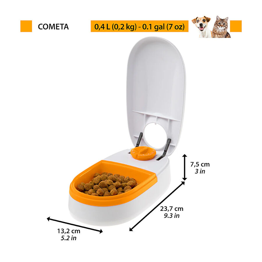 Ferplast Cometa Dispensador Autom&aacute;tico de Alimentos para c&atilde;es e gatos, , large Imagem n&uacute;mero 6