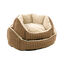 Flamingo Marlena Pent&aacute;gono Vermelha/Bege cama com fecho para c&atilde;es, , large Indicador imagem n&uacute;mero 3