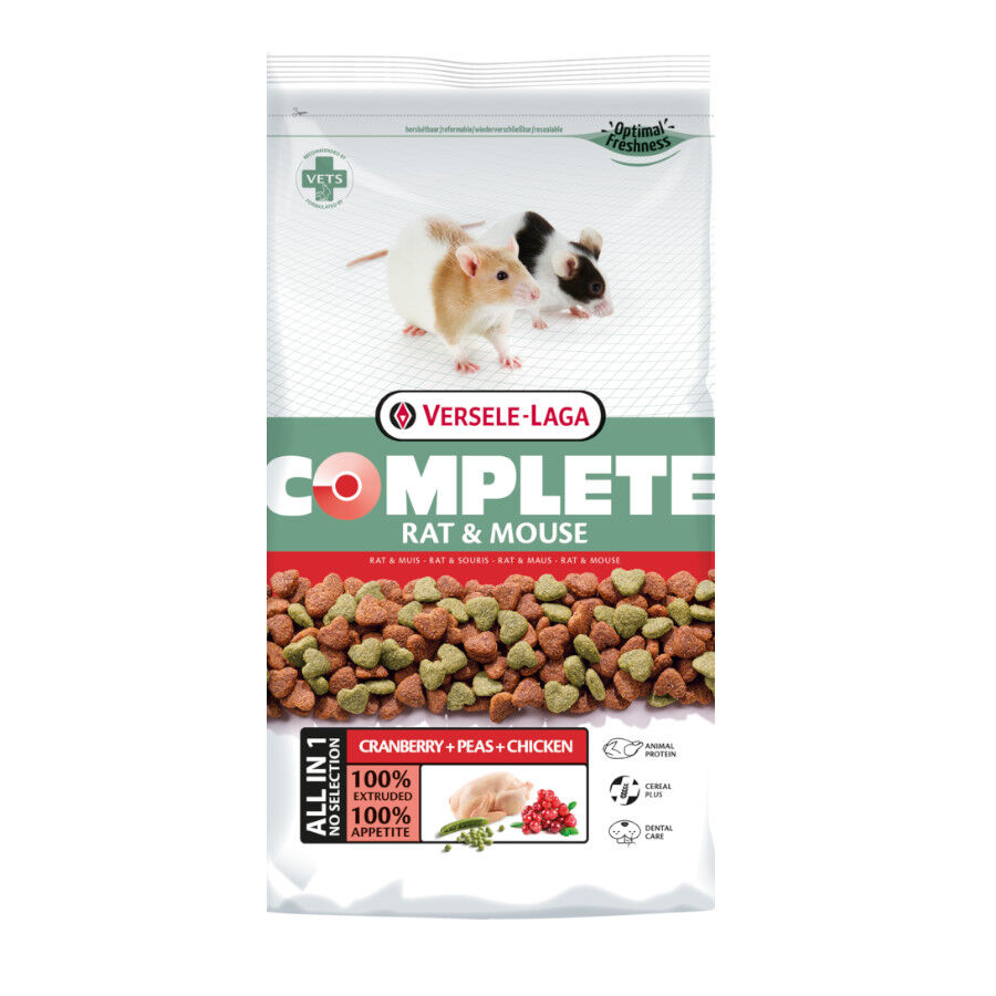 Versele-Laga Complete Frango ra&ccedil;&atilde;o para ratazanas e ratos, , large Imagem n&uacute;mero 1
