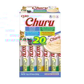 Churu Variedades de Atum Snack Líquido para gatos