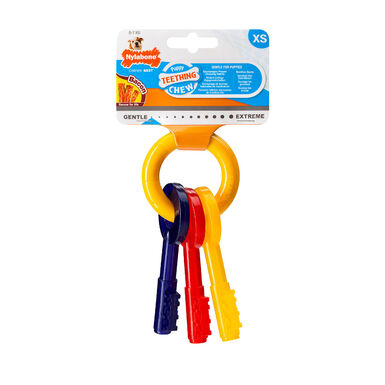 Nylabone Chaves Mordedor com sabor a bacon para cachorros