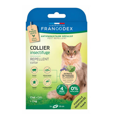 Francodex coleira antiparasitária para gatos
