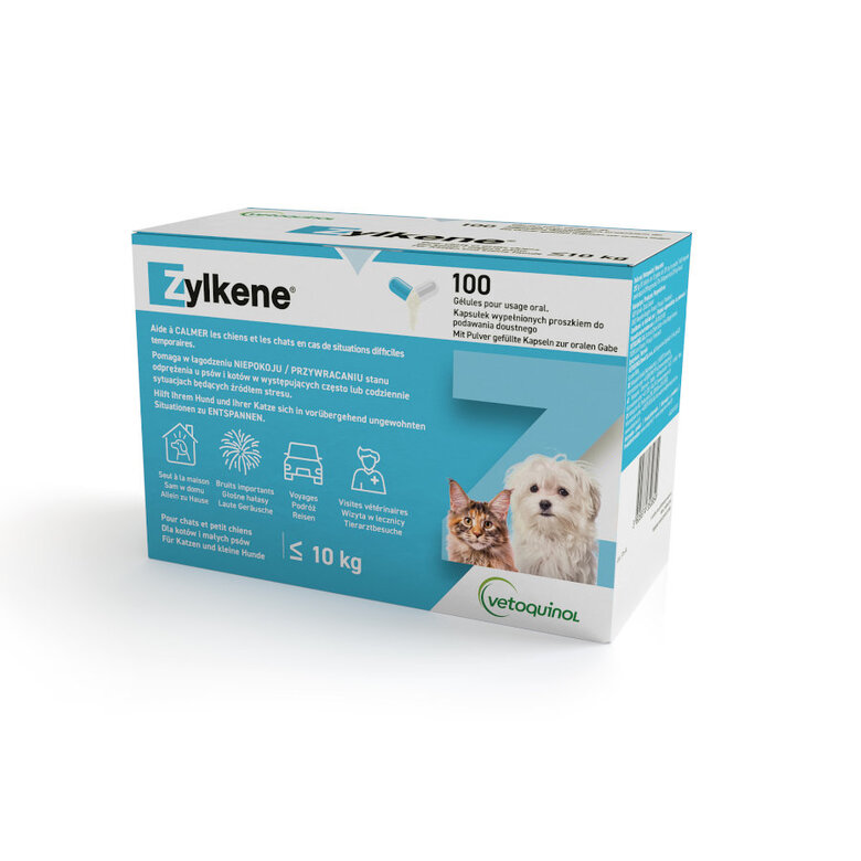 Zylkene tranquilizante natural em comprimidos para o stress em cães e gatos, , large image number null