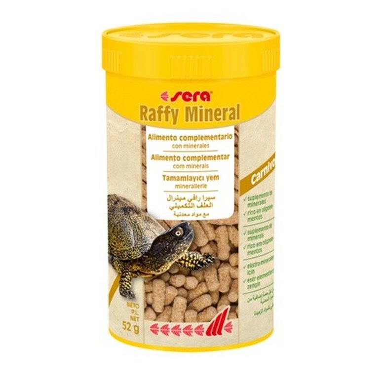 Sera Raffy Mineral alimento para reptiles image number null