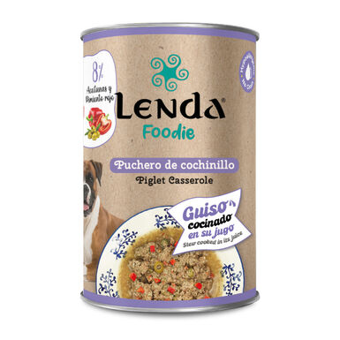 Lenda Guisado de Leitão em lata para cães