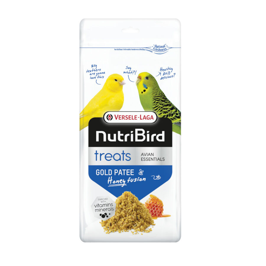 NutriBird Snack Gold Patee Honey Fusion para Can&aacute;rios, , large Imagem n&uacute;mero 1
