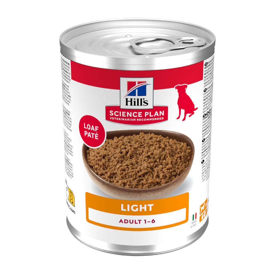 370 g Hill's Adult Light Frango em lata, , large Imagem n&uacute;mero 1