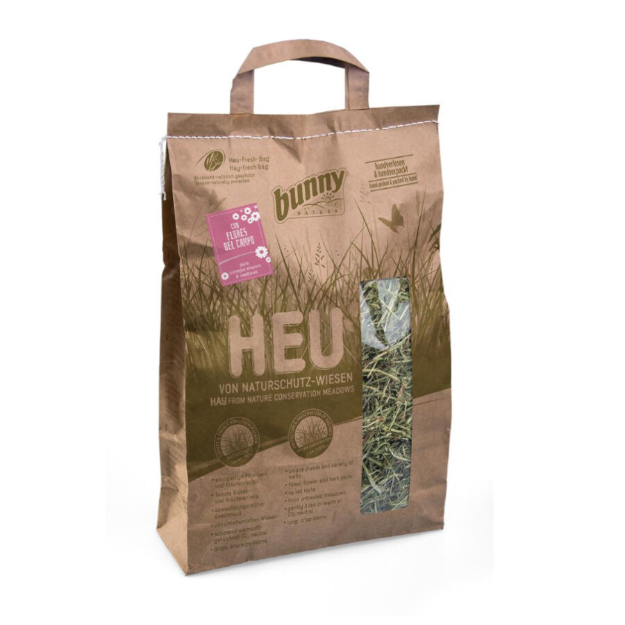 Bunny Feno com Flores de Campo para roedores, , large Imagem n&uacute;mero 1