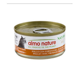Almo Nature HFC Frango e Queijo lata para gatos