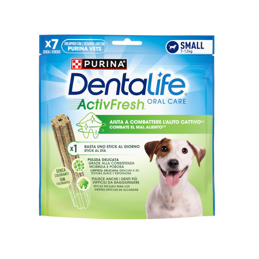 7 sticks Dentalife Snacks Dent&aacute;rios Small ActivFresh para c&atilde;es, , large Imagem n&uacute;mero 1