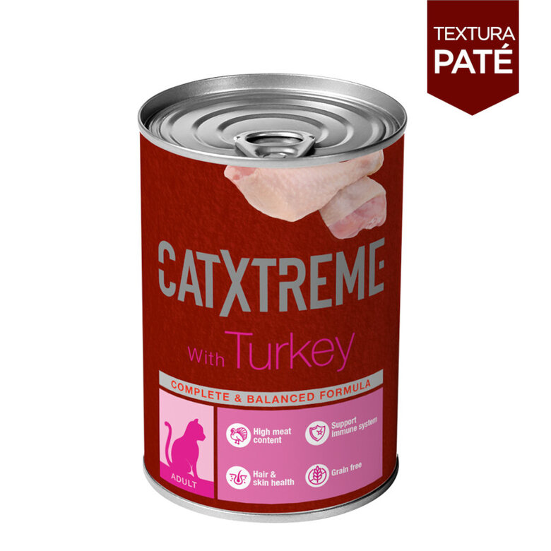 400 g Catxtreme com Peru em patê lata para gatos,  Imagem número 2 400 g Catxtreme com Peru em patê lata para gatos, , large Imagem número 2