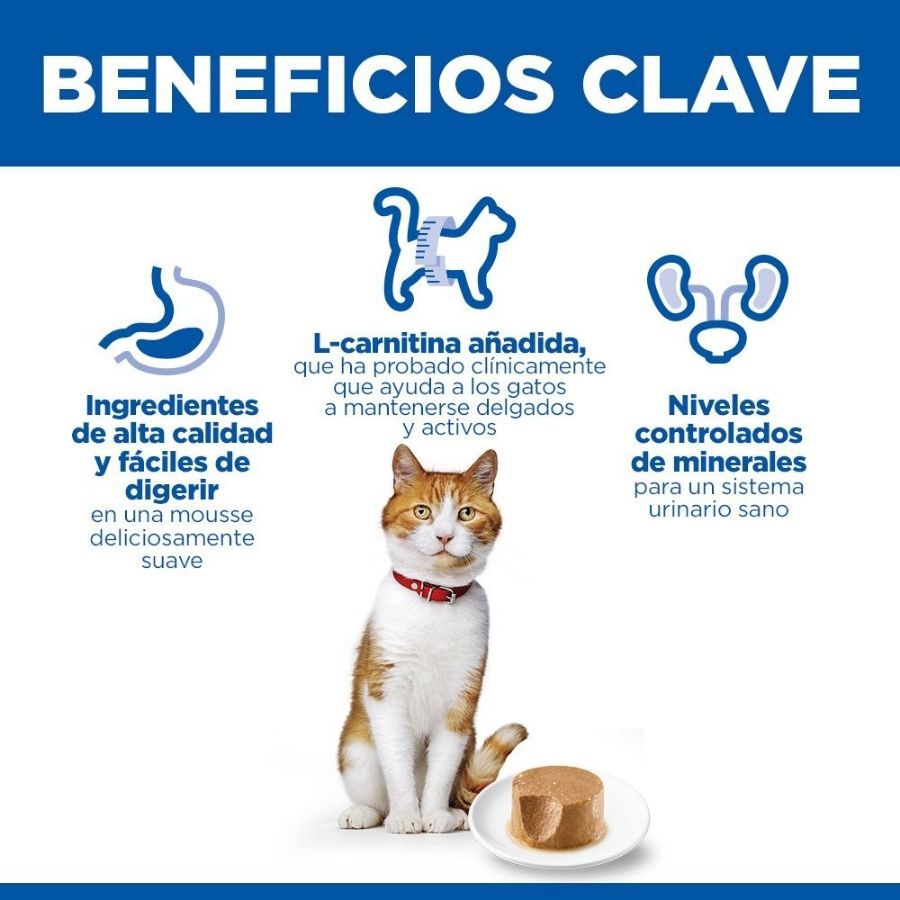 85 g Hill's Science Plan Adult Sterilised Comida h&uacute;mida Mousse de Frango para gatos, , large Imagem n&uacute;mero 4