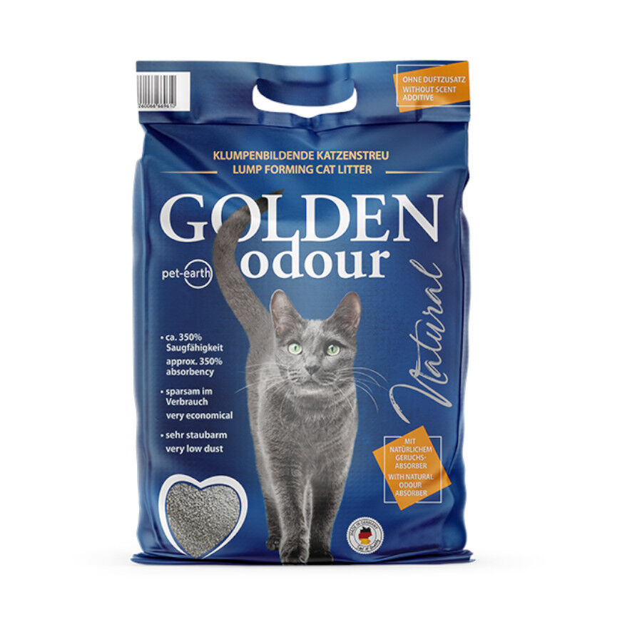 14 kg Golden Odour Areia Aglomerante Absorve Odores para gatos, , large Imagem n&uacute;mero 1